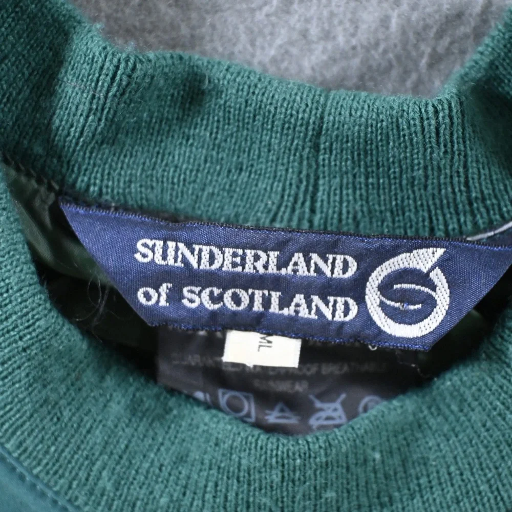Sunderland of Scotland Womens Original Weatherbeater Windbreaker Small Green